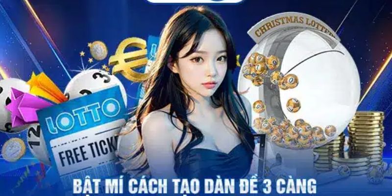 Tạo Dàn Đề 3 Càng Cực Chất Giúp Bet Thủ Chiến Thắng Lớn